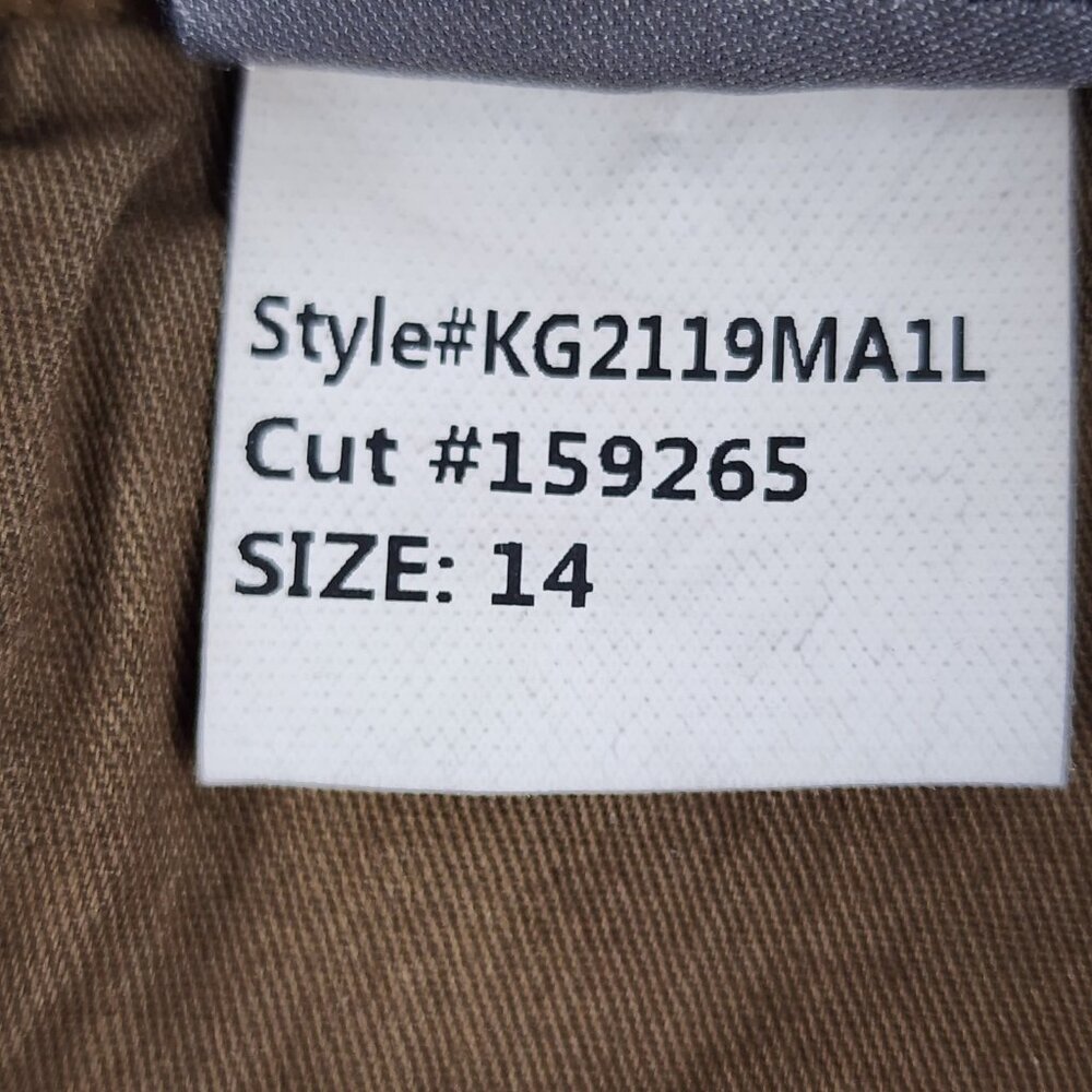 Kut From The Kloth Jeans Women 14 Brown High Rise Meg Wide Leg (36x30) NWT - Picture 14 of 14